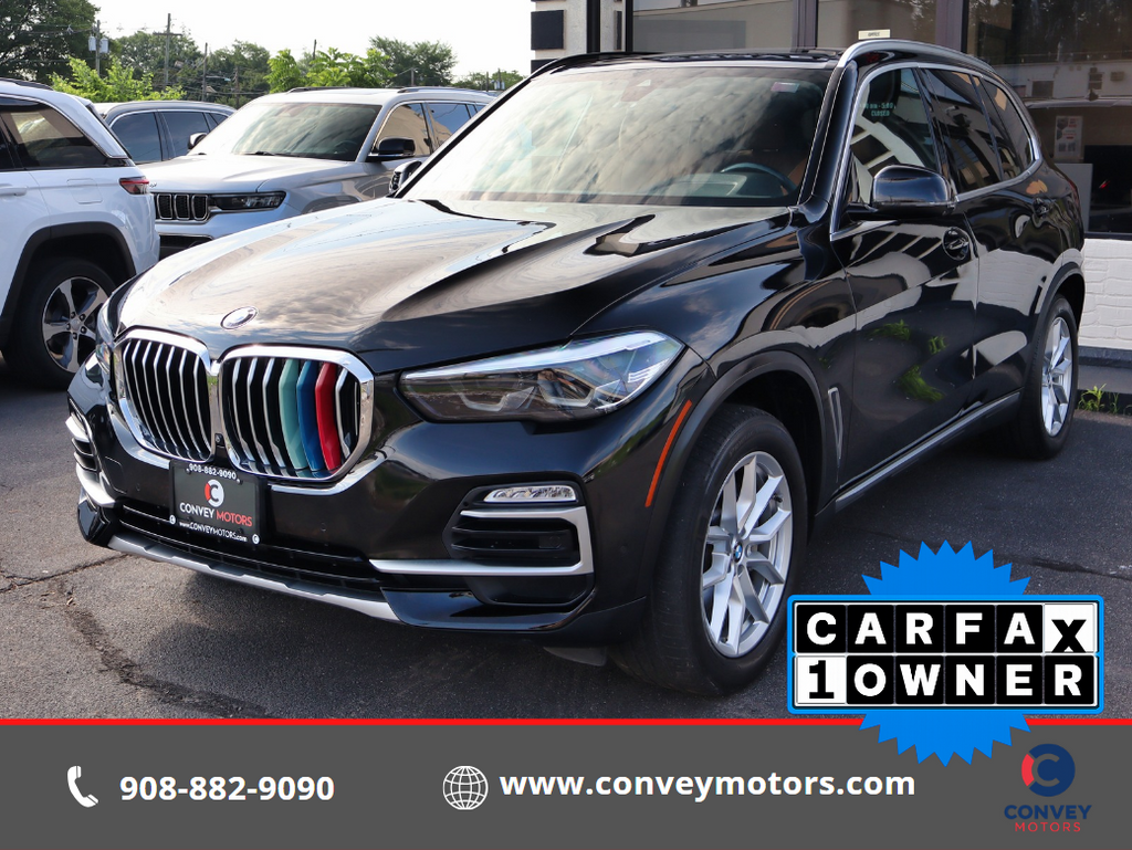 Jet Black 2019 BMW X5 SUV / Crossover All-Wheel Drive 8-Speed Automatic