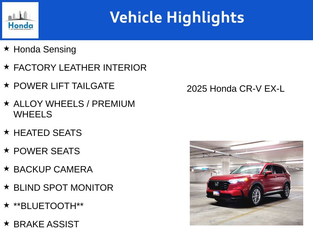 2025 Honda CR-V EX-L 7