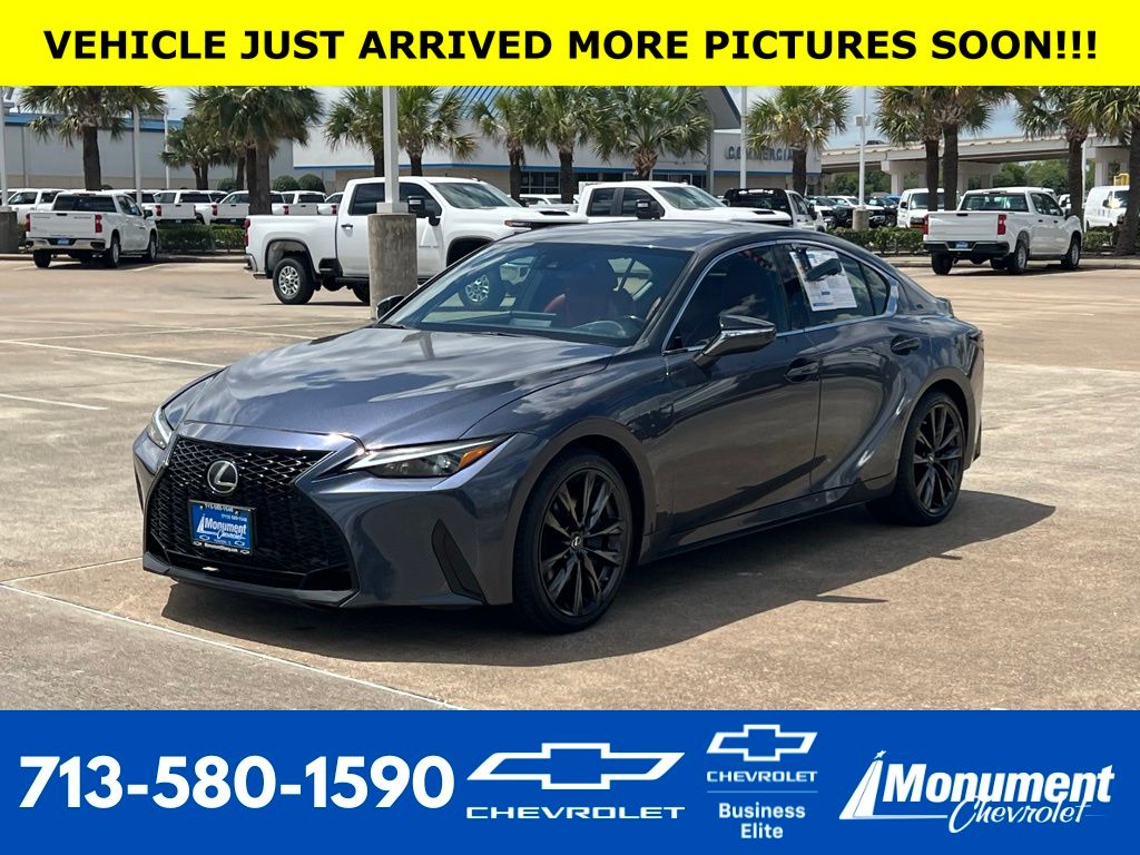 Cloudburst Gray 2022 Lexus IS 350 F Sport AWD Sedan All-Wheel Drive Automatic