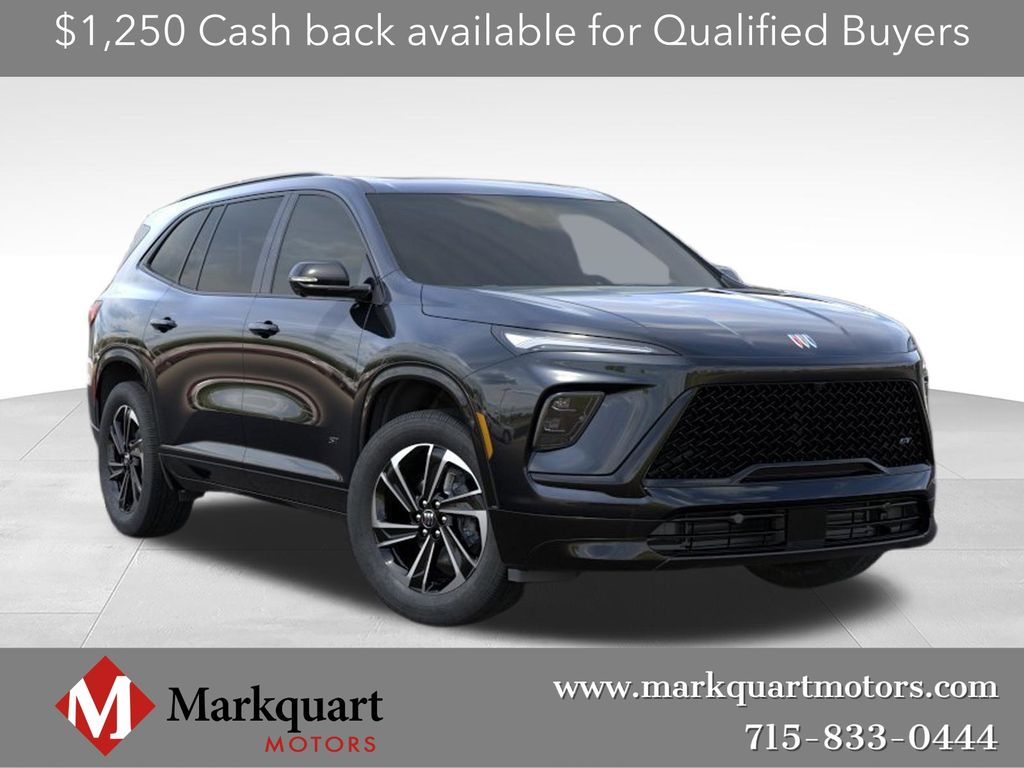 Black (Ebony Twilight Metallic) 2026 Buick Enclave SUV / Crossover Four-Wheel Drive 8-Speed Automatic