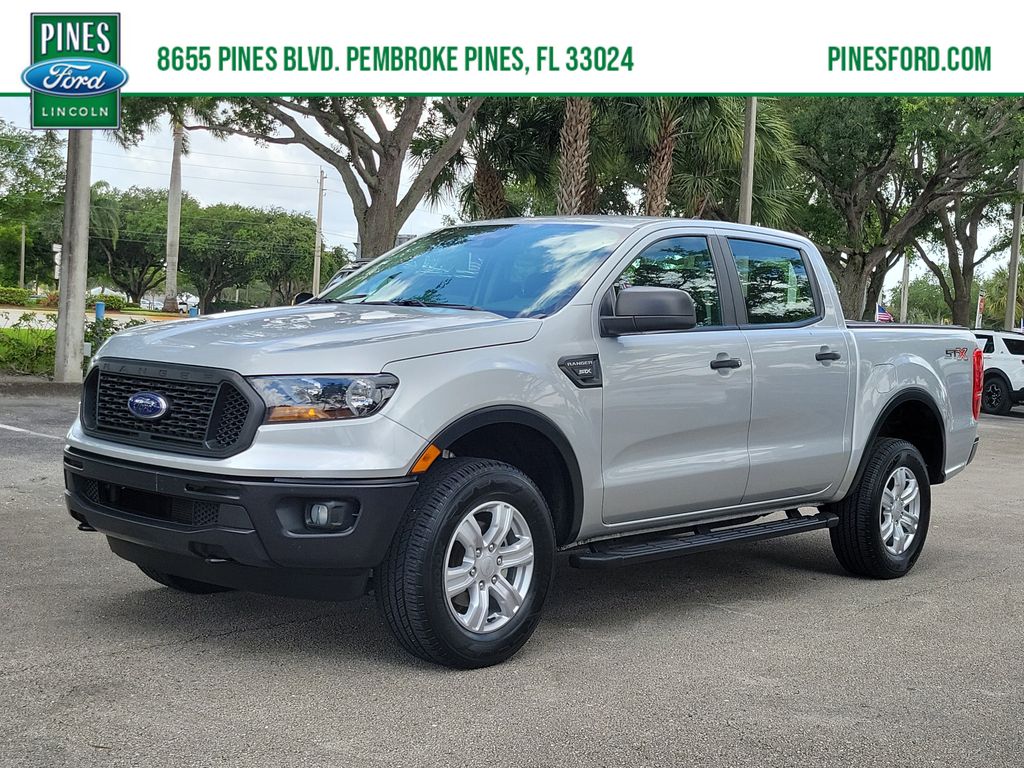 Ingot Silver 2019 Ford Ranger XL SuperCrew RWD Pickup Truck 4X2 Automatic