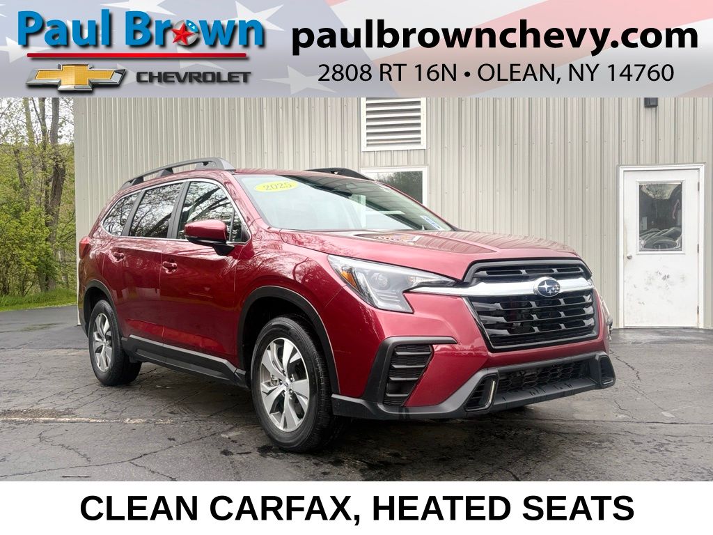 Crimson Red Pearl 2025 Subaru Ascent SUV / Crossover All-Wheel Drive Continuously Variable Transmission