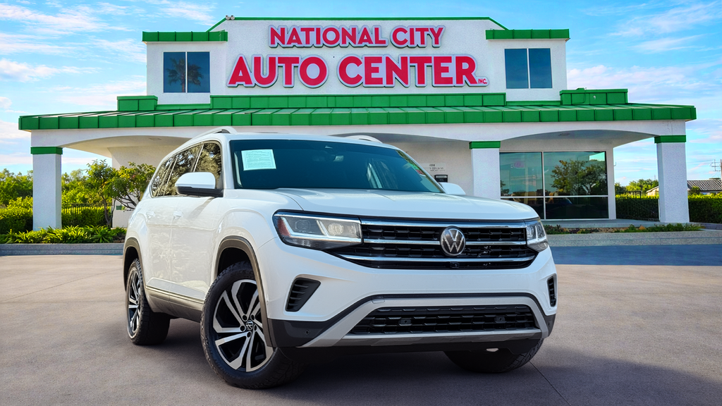 Used 2021 Volkswagen Atlas SEL Premium 4D Sport Utility
