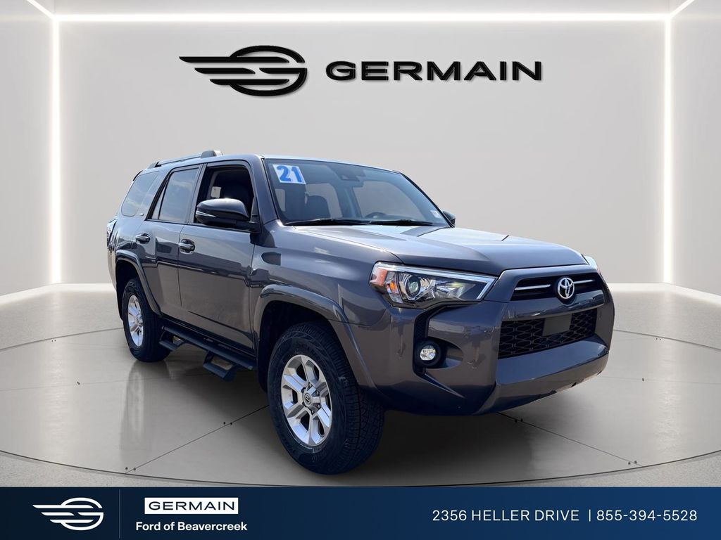 Magnetic Gray Metallic 2021 Toyota 4Runner SR5 Premium 4WD SUV / Crossover Four-Wheel Drive 5-Speed Automatic Overdrive