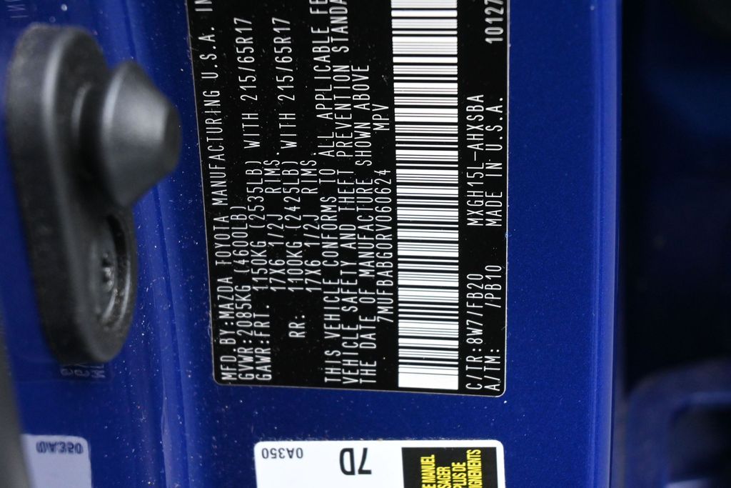 Used 2024 Blue Toyota Hybrid SE image 16