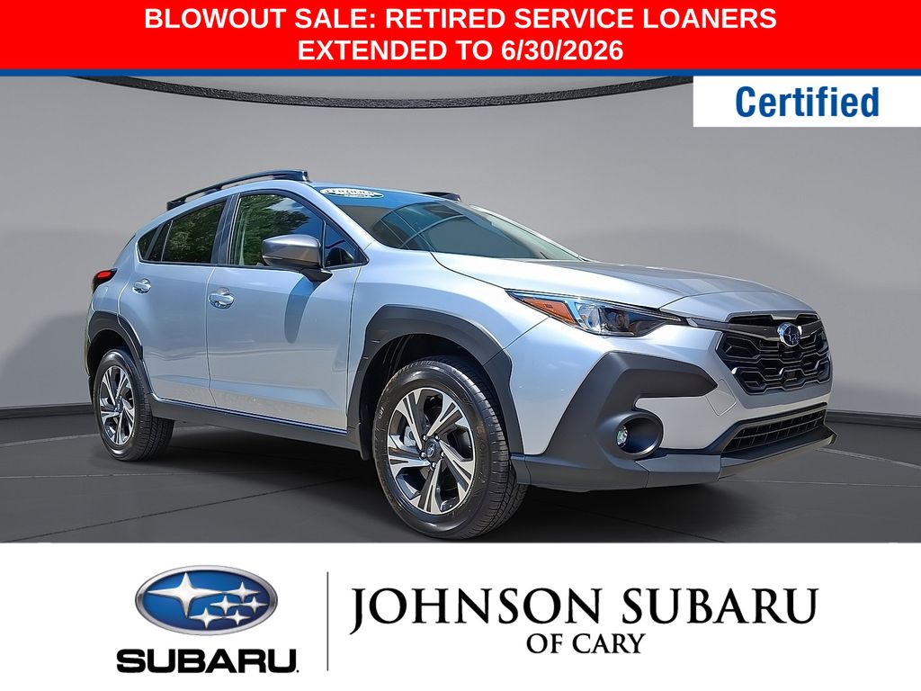 Ice Silver Metallic 2026 Subaru Crosstrek Premium AWD SUV / Crossover All-Wheel Drive Continuously Variable Transmission