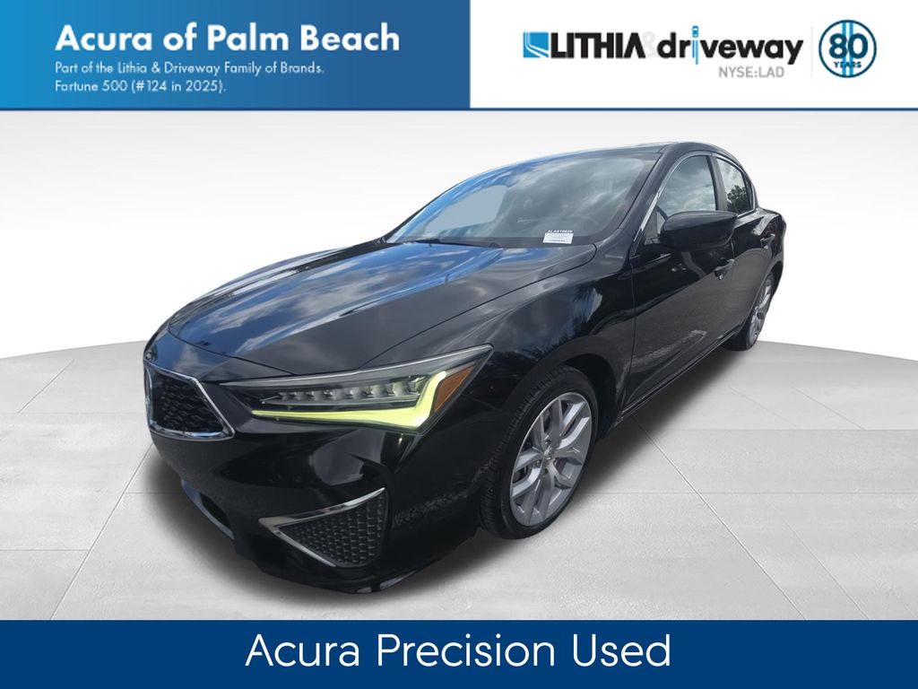 Black 2020 Acura ILX Sedan Front-Wheel Drive 8-Speed Dual Clutch