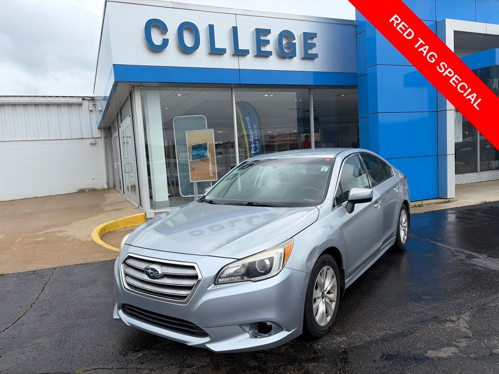 Ice Silver Metallic 2015 Subaru Legacy Sedan All-Wheel Drive Continuously Variable Transmission