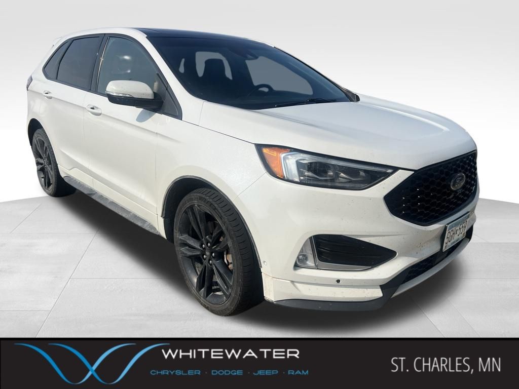 White 2020 Ford Edge SUV / Crossover All-Wheel Drive 8-Speed Automatic