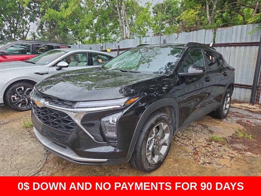 Black Metallic 2025 Chevrolet Trax LT FWD SUV / Crossover Front-Wheel Drive 6-Speed Automatic
