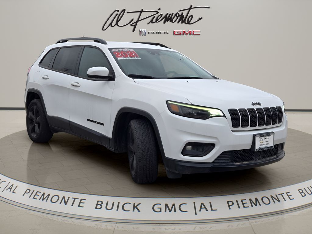 Bright White Clearcoat 2021 Jeep Cherokee Altitude FWD SUV / Crossover Front-Wheel Drive 9-Speed Automatic