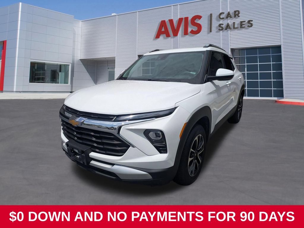 Summit White 2025 Chevrolet Trailblazer SUV / Crossover Four-Wheel Drive 9-Speed Automatic