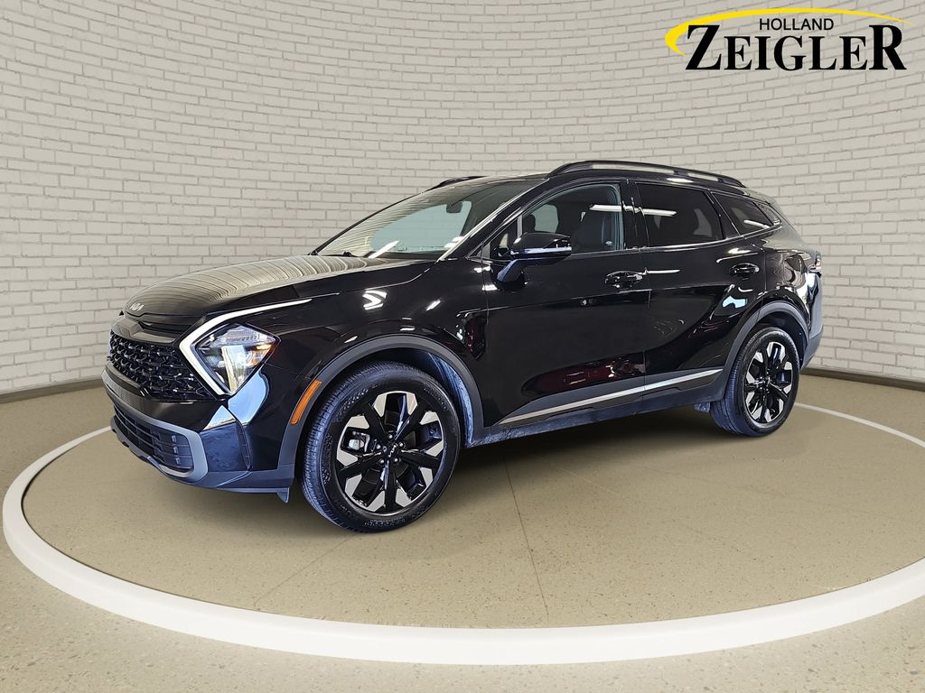 Ebony Black 2023 Kia Sportage SUV / Crossover All-Wheel Drive 8-Speed Automatic