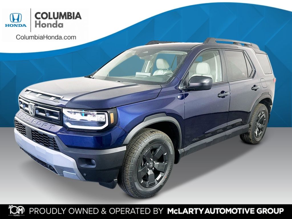 Black (Obsidian Blue) 2026 Honda Passport SUV / Crossover All-Wheel Drive Automatic