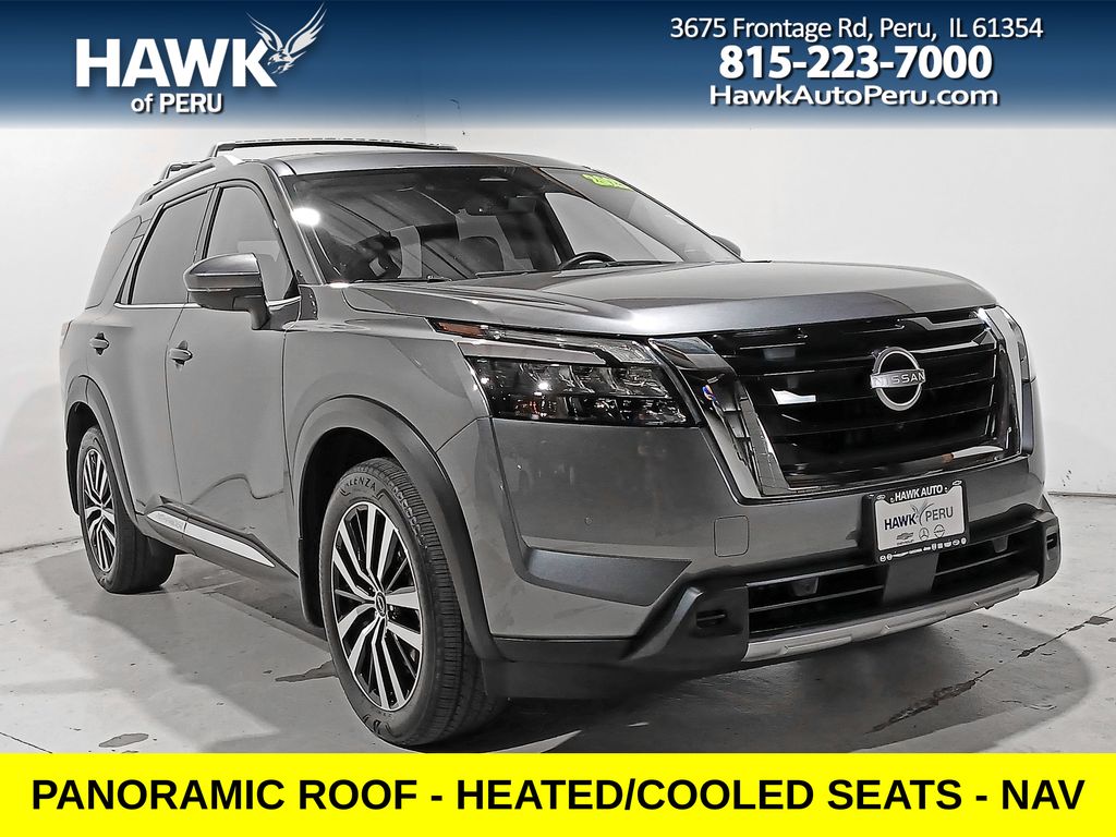 Gray (Gun Metallic) 2025 Nissan Pathfinder SUV / Crossover All-Wheel Drive 9-Speed Automatic