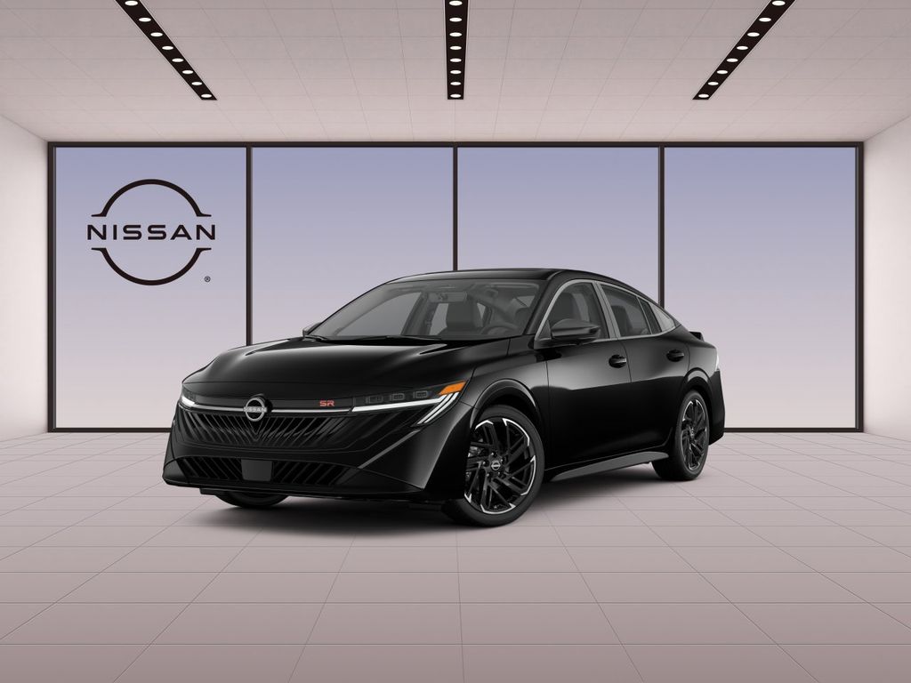 Super Black 2026 Nissan Sentra Sedan Front-Wheel Drive Continuously Variable Transmission