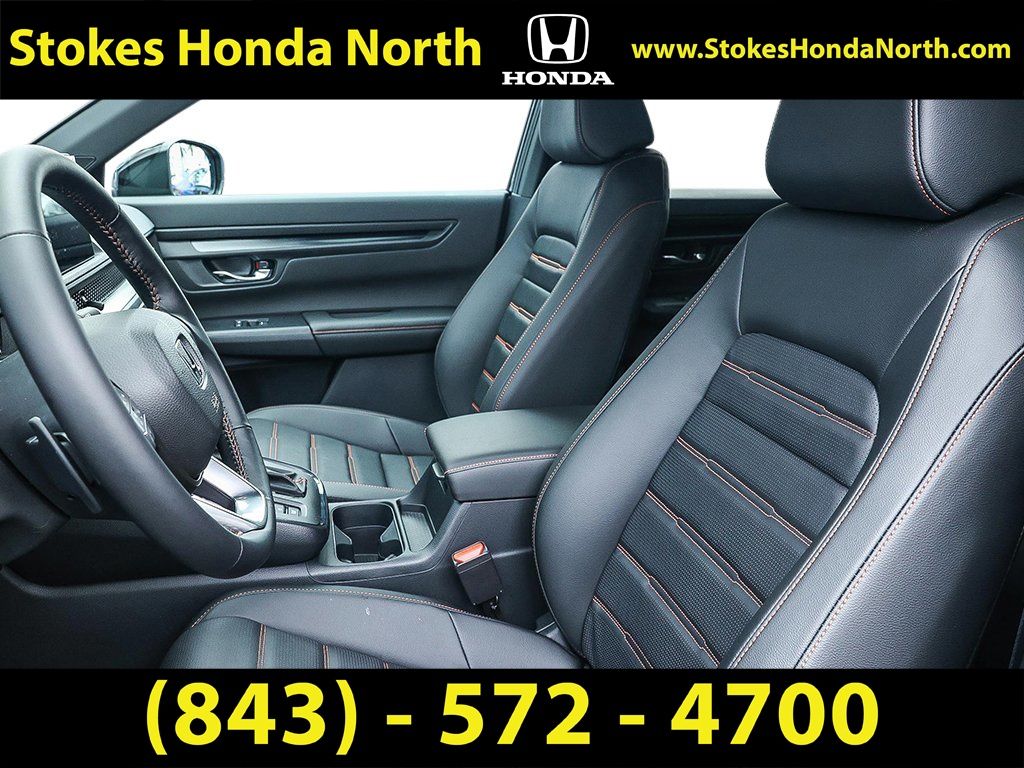 2026 Honda CR-V Hybrid Sport-L Silver at Stokes Honda North