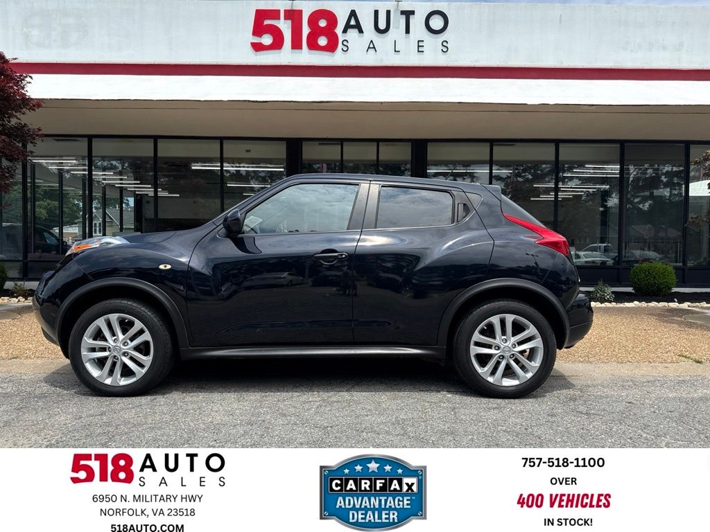 Sapphire Black Pearl 2011 Nissan Juke SUV / Crossover All-Wheel Drive Continuously Variable Transmission