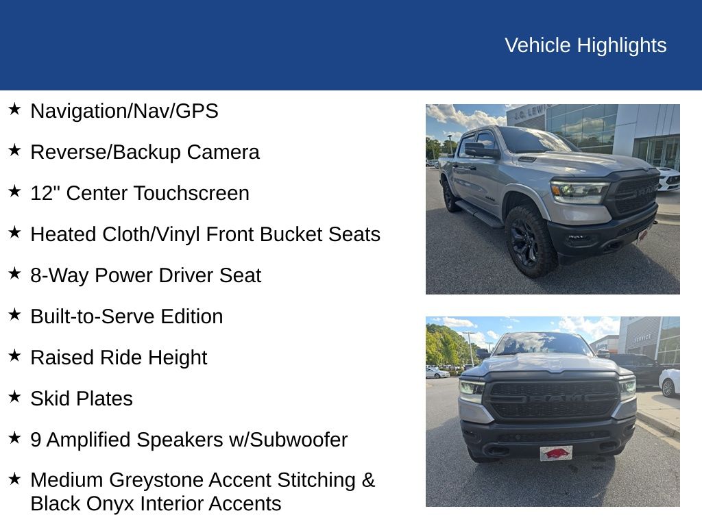 2024 Ram 1500 Big Horn Crew Cab 4x4 5'7" Box