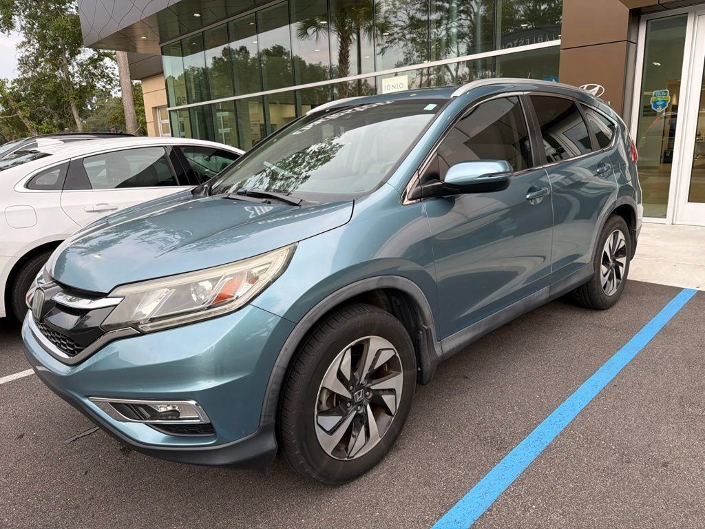 Blue 2016 Honda CR-V SUV / Crossover Front-Wheel Drive Continuously Variable Transmission