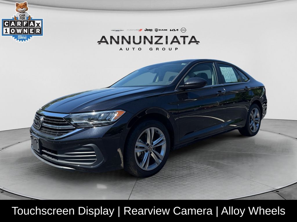Black 2024 Volkswagen Jetta Sedan Front-Wheel Drive 8-Speed Automatic