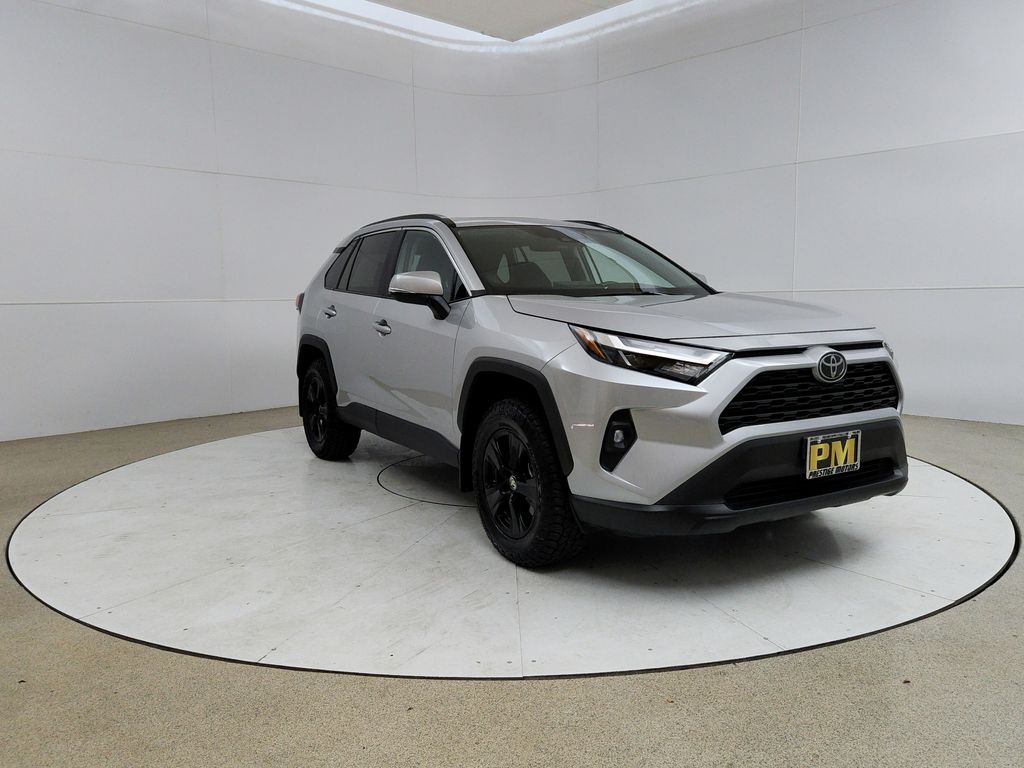 Silver Sky Metallic 2025 Toyota RAV4 SUV / Crossover All-Wheel Drive 8-Speed Automatic