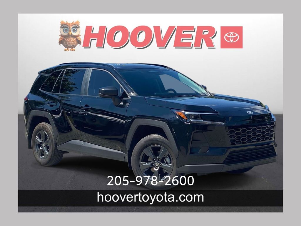 Midnight Black Metallic 2026 Toyota RAV4 SUV / Crossover Front-Wheel Drive Continuously Variable Transmission