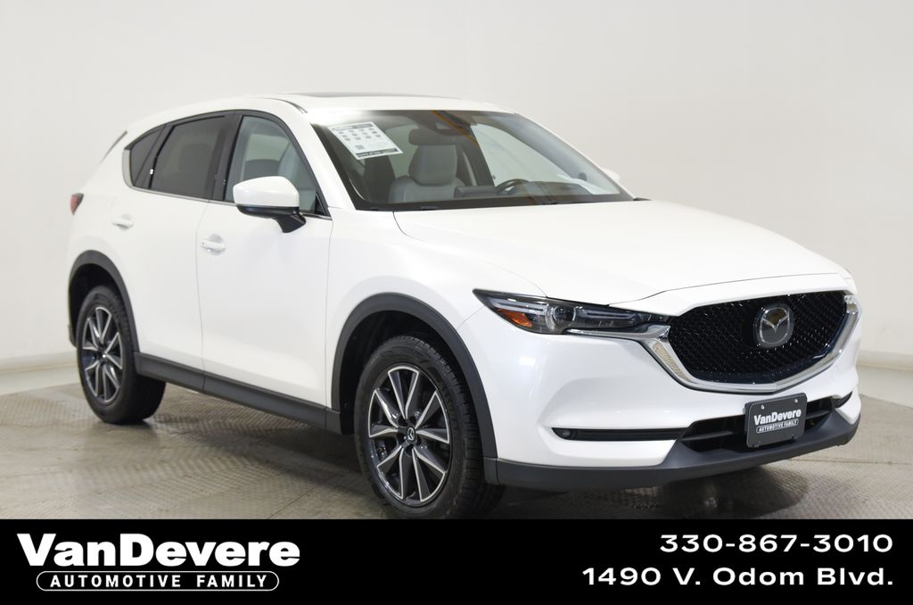 Snowflake White Pearl Mica 2018 Mazda CX-5 Grand Touring AWD SUV / Crossover All-Wheel Drive 6-Speed Automatic