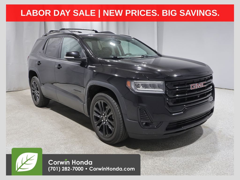 Black (Ebony Twilight Metallic) 2023 GMC Acadia SUV / Crossover Four-Wheel Drive 9-Speed Automatic