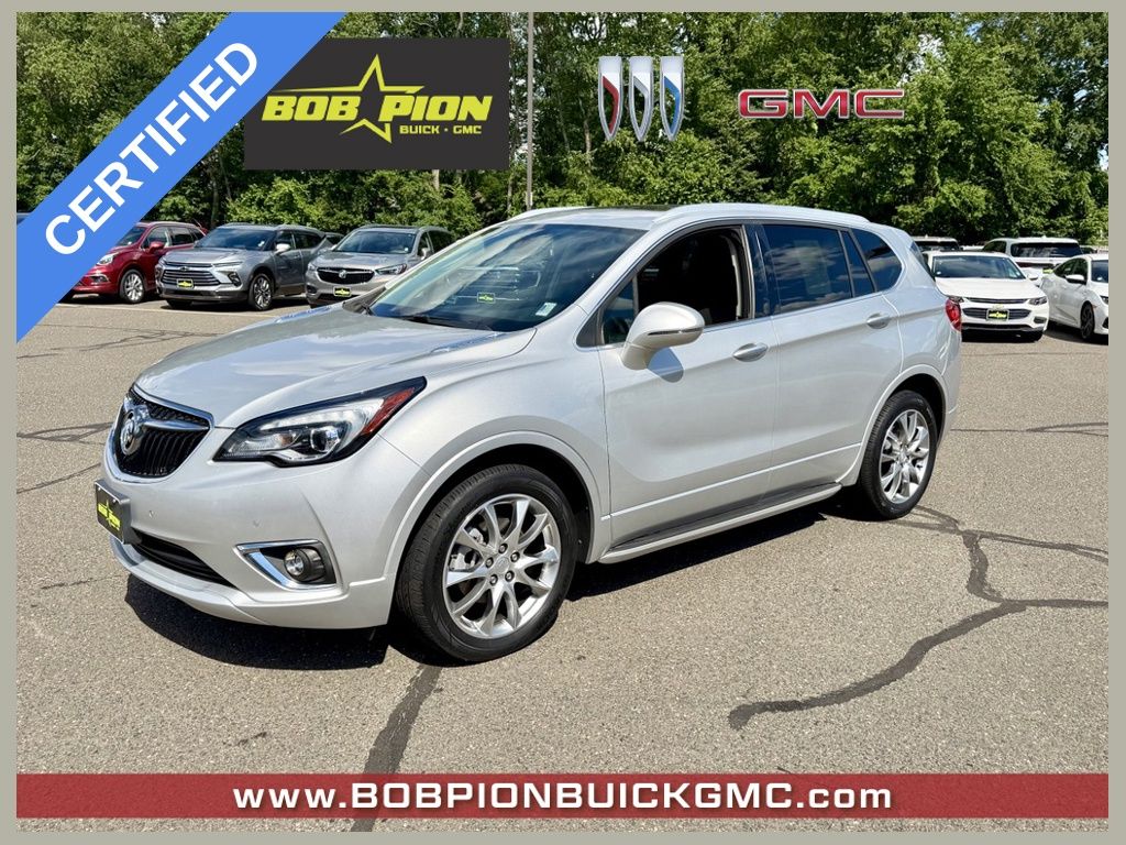 Galaxy Silver Metallic 2019 Buick Envision SUV / Crossover All-Wheel Drive 9-Speed Automatic
