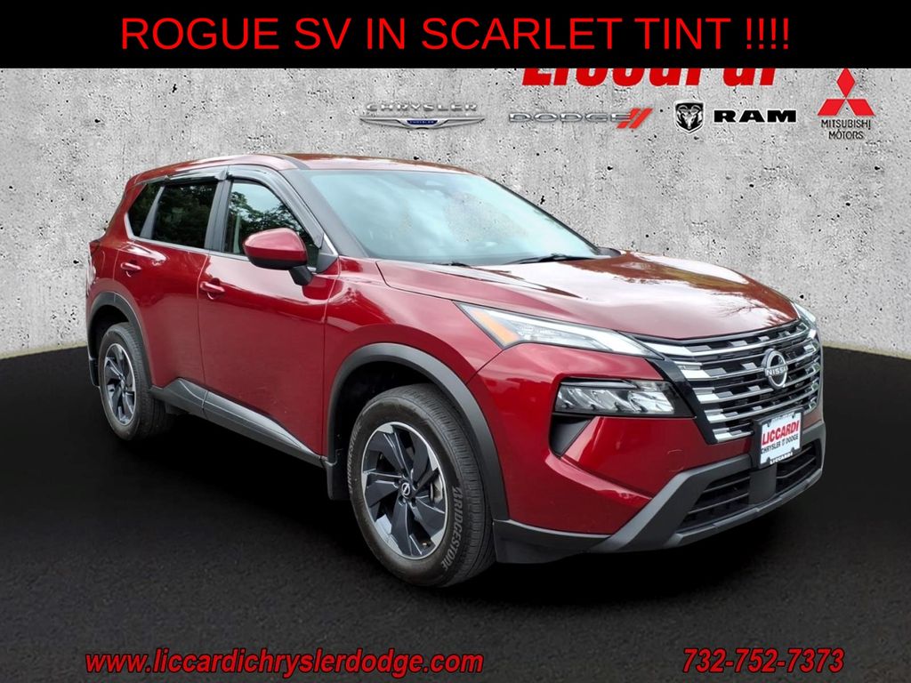 Red (Scarlet Ember Tintcoat) 2025 Nissan Rogue SUV / Crossover All-Wheel Drive Continuously Variable Transmission
