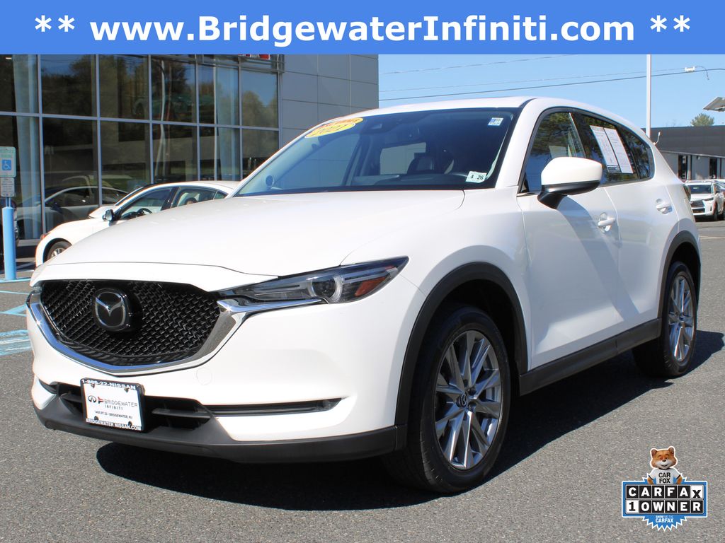 Snowflake White Pearl Mica 2021 Mazda CX-5 Grand Touring AWD SUV / Crossover All-Wheel Drive 6-Speed Automatic