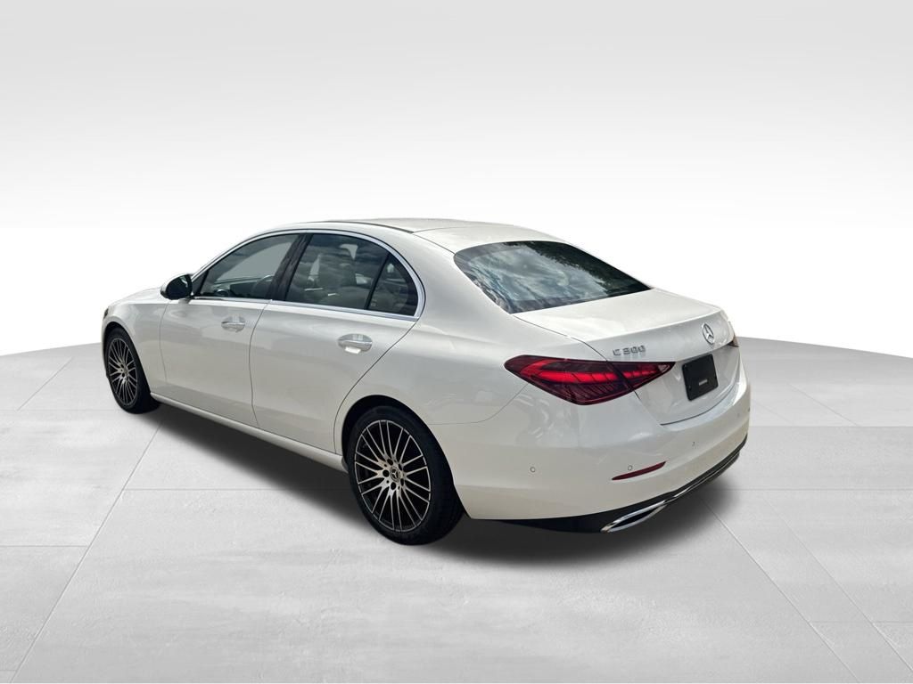 2024 Mercedes-Benz C-Class C 300 White at John Sisson Motors
