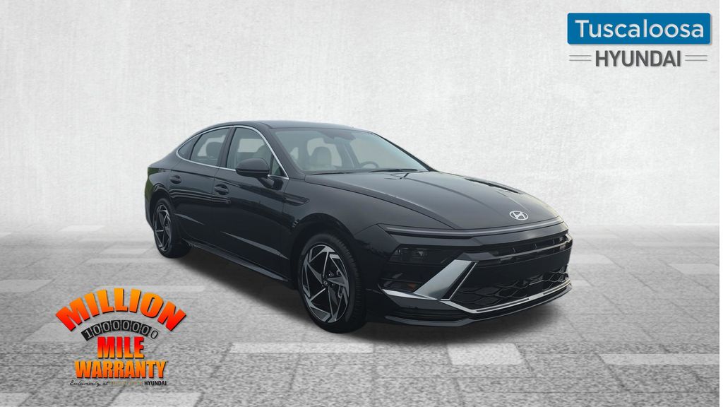 Abyss Black 2026 Hyundai Sonata Sedan Front-Wheel Drive 8-Speed Automatic