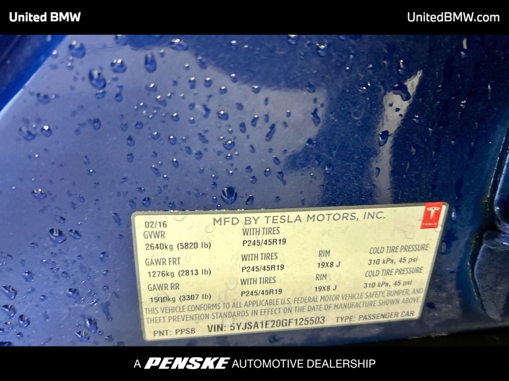 2016 Tesla Model S 75D 23
