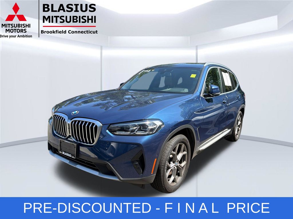 Phytonic Blue Metallic 2023 BMW X3 SUV / Crossover All-Wheel Drive 8-Speed Automatic
