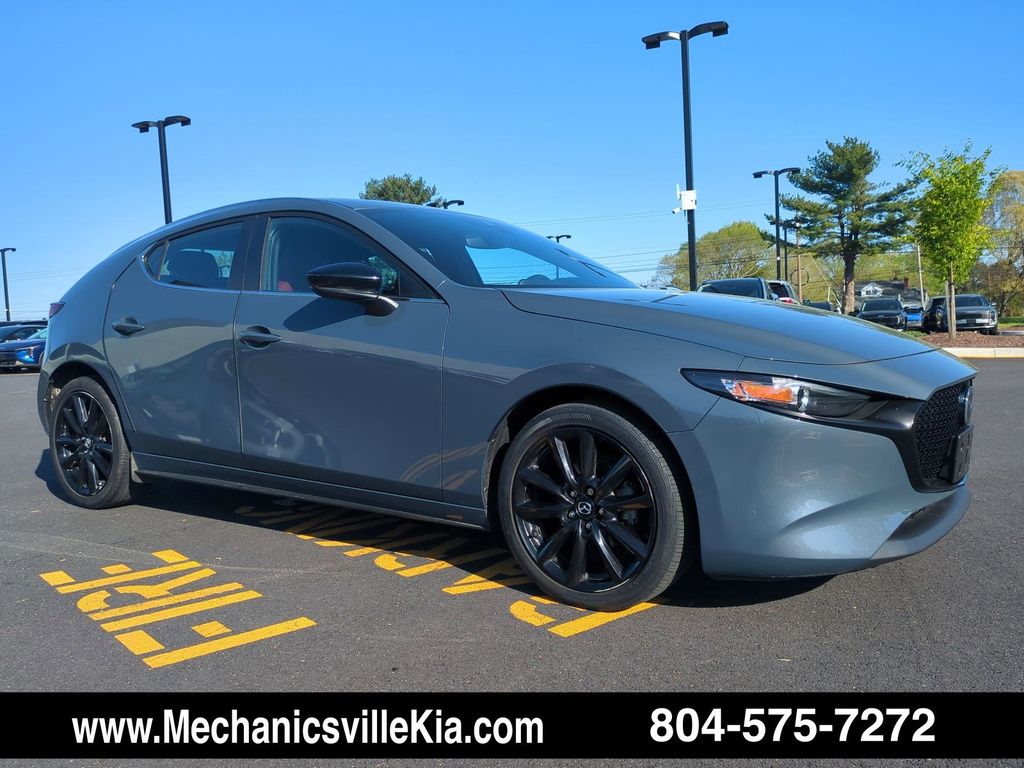 Polymetal Gray Metallic 2022 Mazda MAZDA3 Carbon Edition Hatchback FWD Hatchback Front-Wheel Drive 6-Speed Automatic