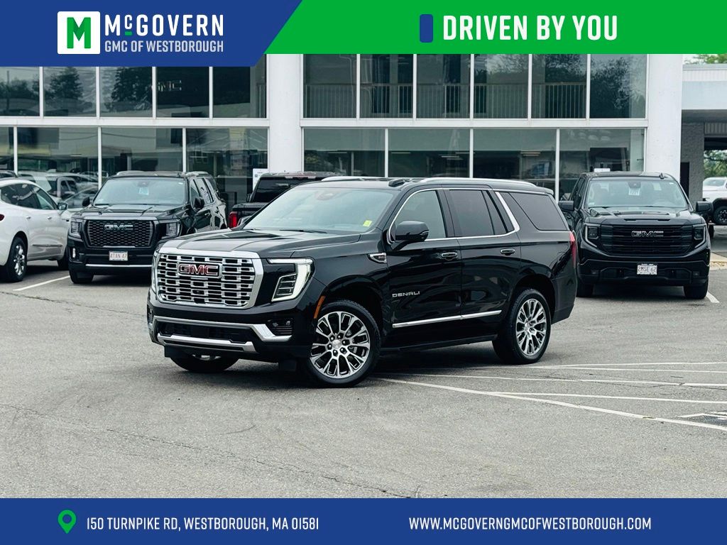 Onyx Black 2026 GMC Yukon SUV / Crossover Four-Wheel Drive