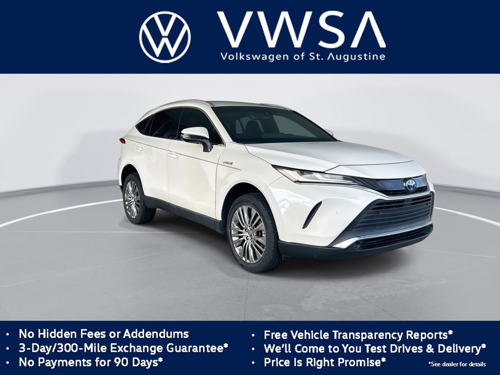 White (Blizzard Pearl) 2021 Toyota Venza SUV / Crossover All-Wheel Drive Continuously Variable Transmission