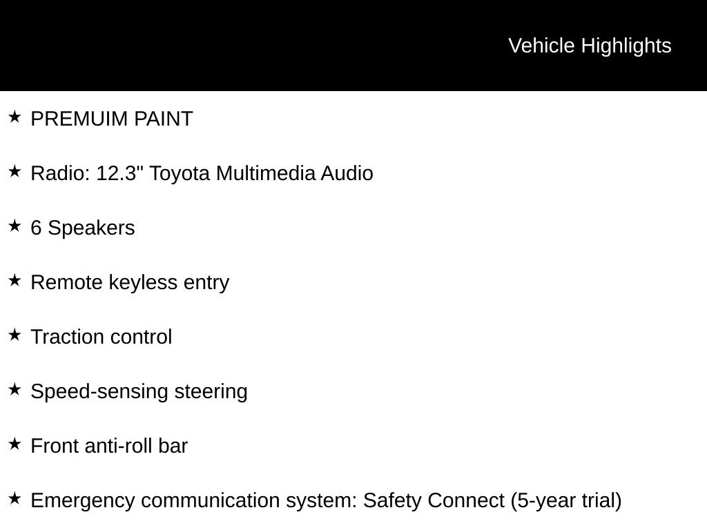 New 2026 Toyota Camry Sedan