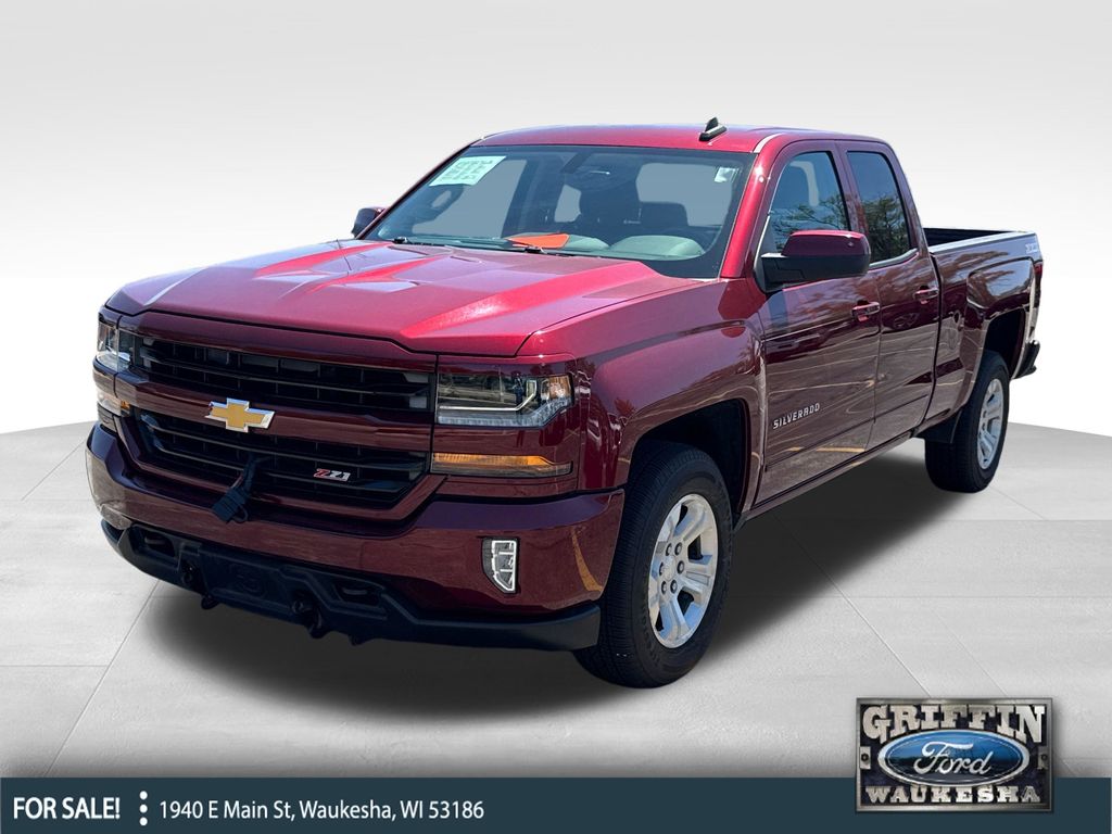 Siren Red Tintcoat 2017 Chevrolet Silverado 1500 Pickup Truck Four-Wheel Drive 6-Speed Automatic Overdrive