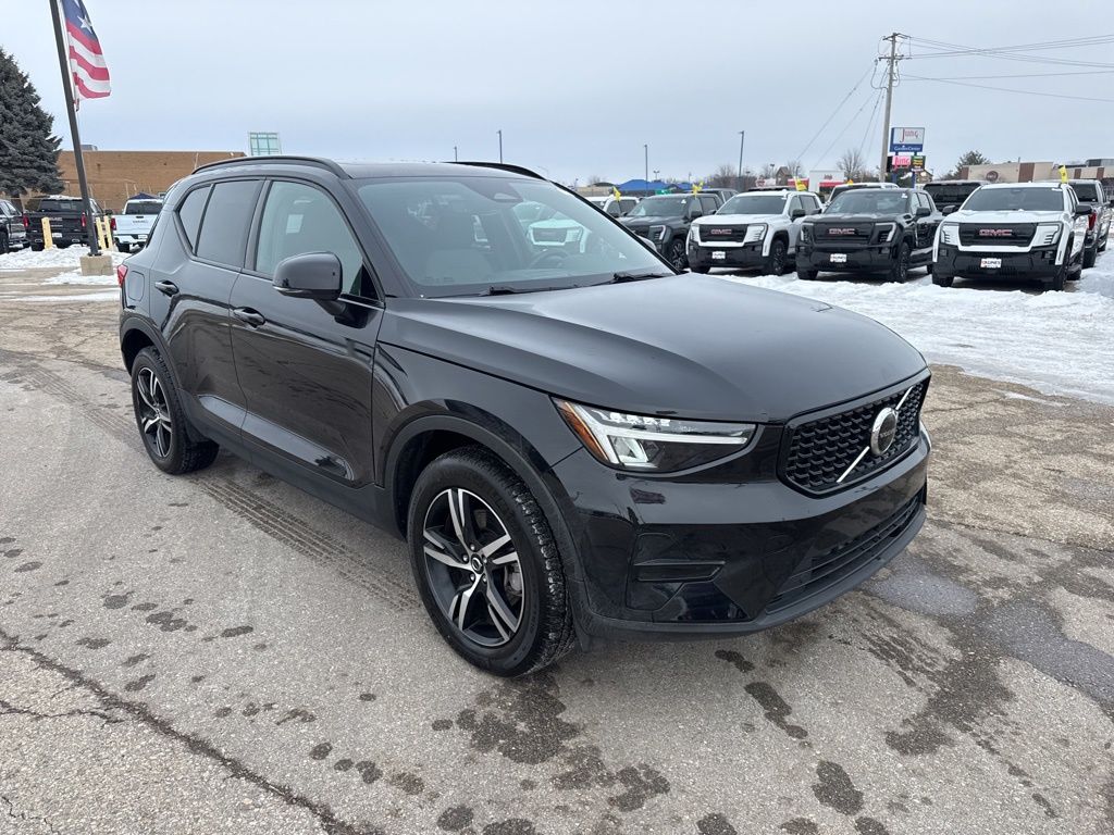 Black 2024 Volvo XC40 SUV / Crossover All-Wheel Drive Automatic