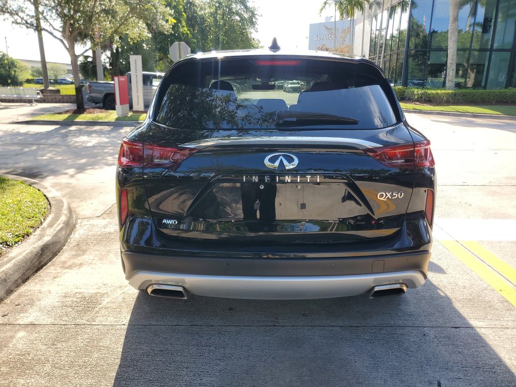 used 2025 INFINITI QX50 car, priced at $31,895