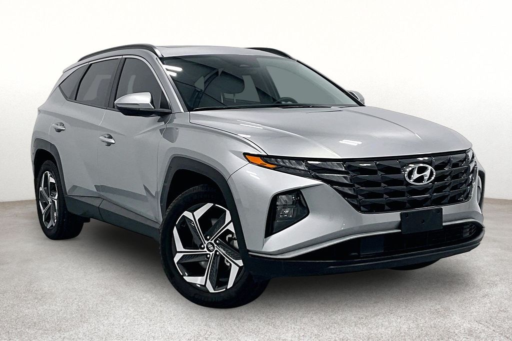 Shimmering Silver 2023 Hyundai Tucson SEL AWD SUV / Crossover All-Wheel Drive 8-Speed Automatic