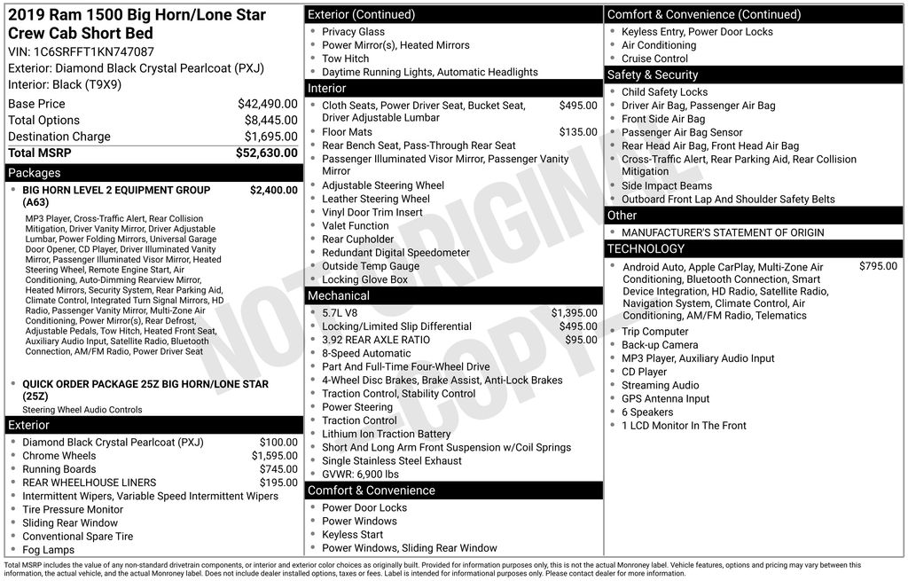 Used 2019 Ram 1500 Truck
