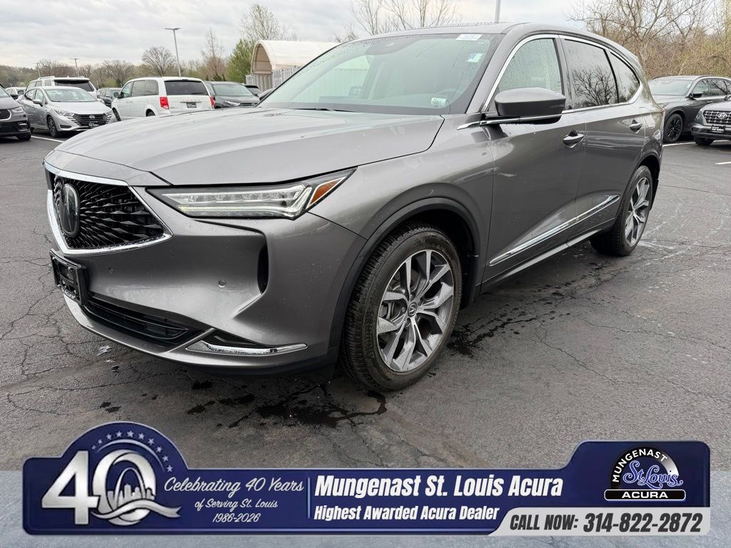 Liquid Carbon Metallic 2024 Acura MDX SH-AWD with Technology Package SUV / Crossover All-Wheel Drive Automatic