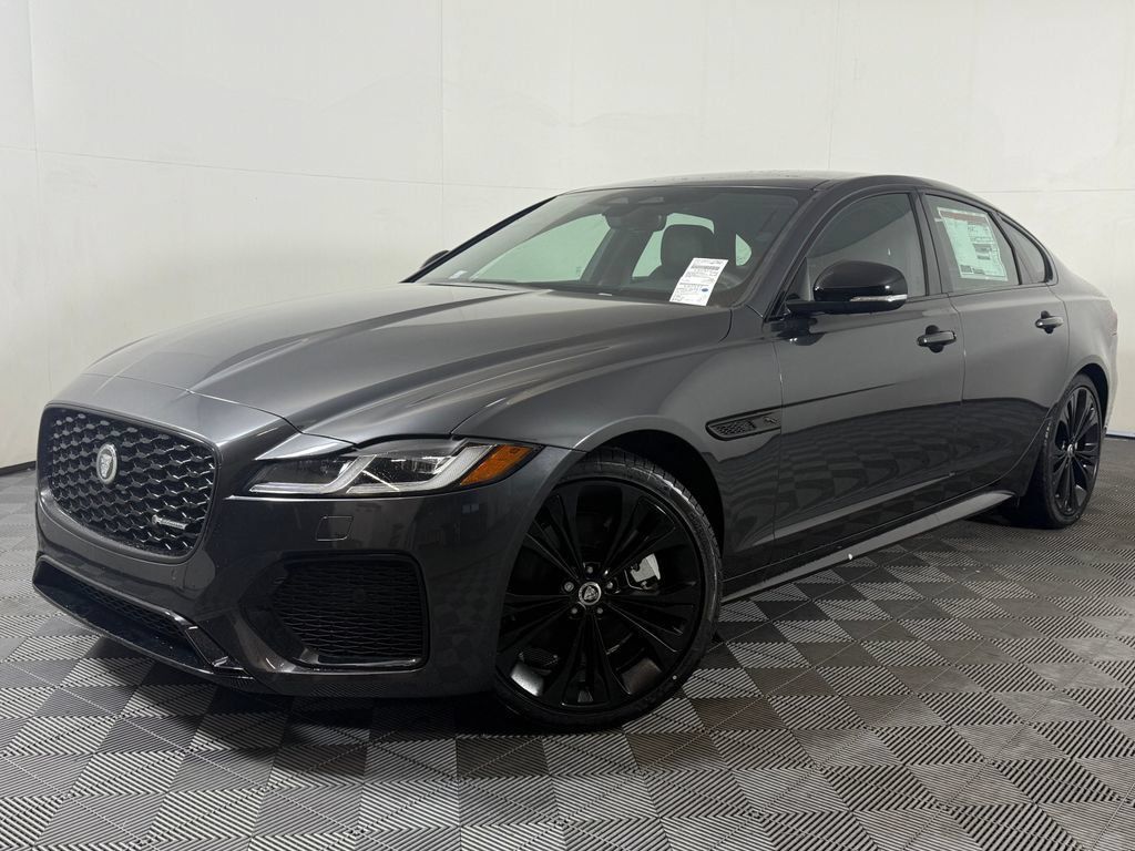 Carpathian Gray Premium Metallic 2024 Jaguar XF Sedan All-Wheel Drive 8-Speed Automatic