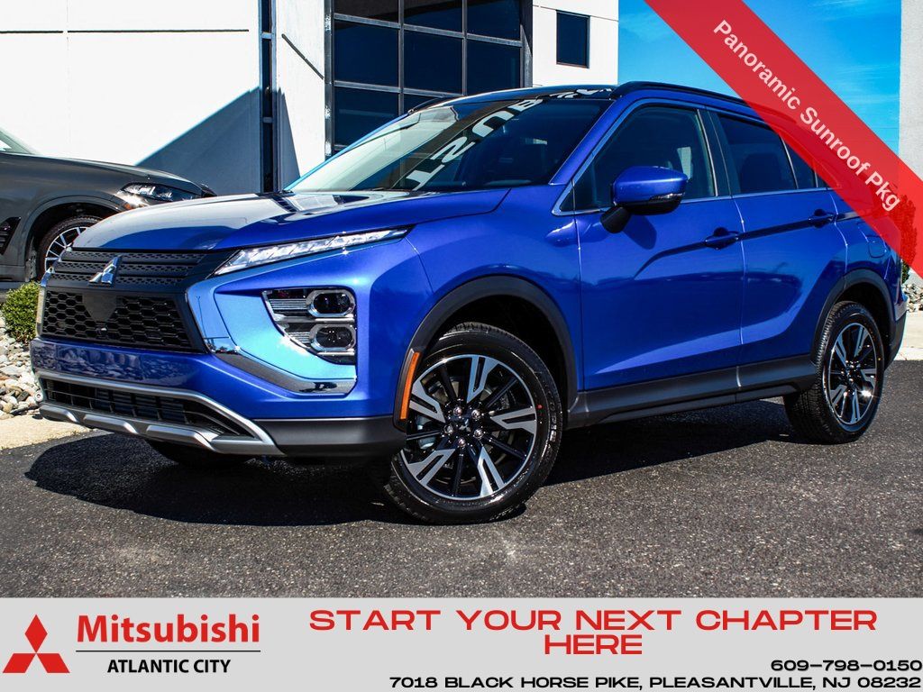 Lightning Blue Metallic 2026 Mitsubishi Eclipse Cross SUV / Crossover All-Wheel Drive Continuously Variable Transmission