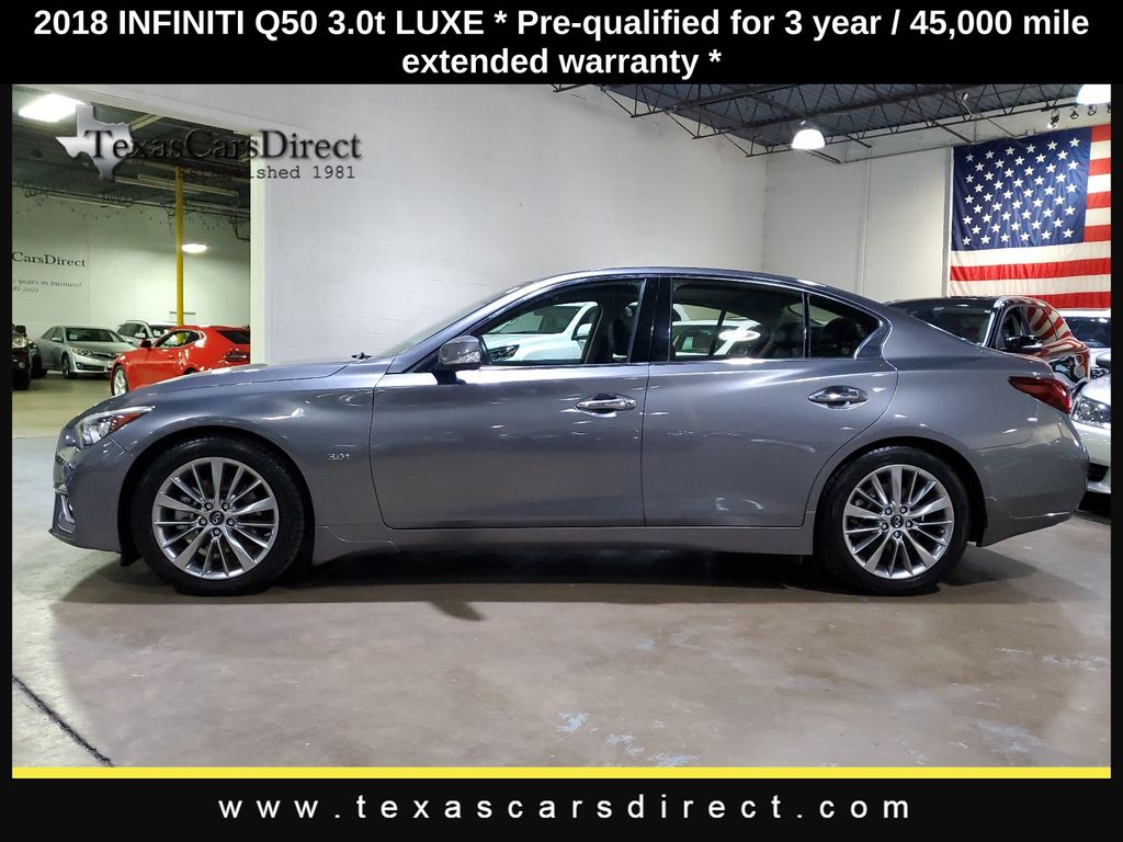 2018 INFINITI Q50 3.0t LUXE 13