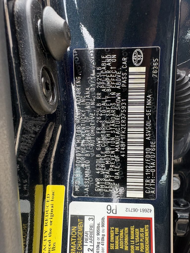 2014 Toyota Camry LE Gray at Durrett Motor Company